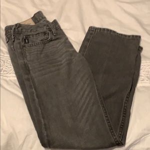 Abercrombie distress jeans